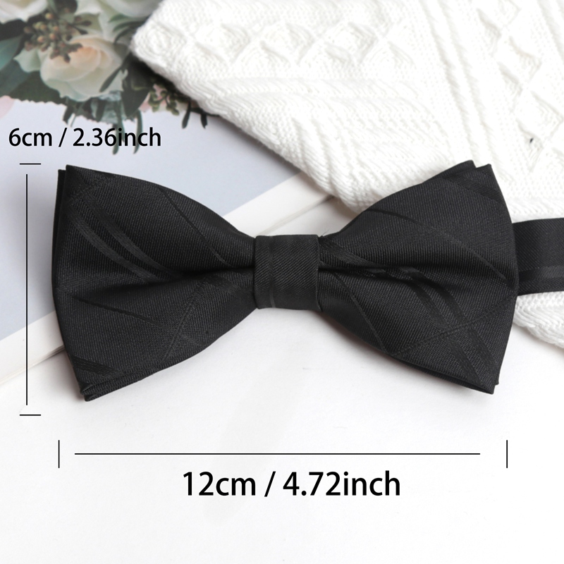 1PCS 나비 넥타이 나비 파티 웨딩 남자 넥타이 블랙 - Bow Tie Pre Tied 리뷰 및 가격